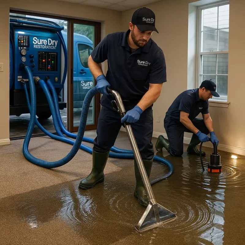 Water Extraction and Removal process in Grandview Plaza, KS
